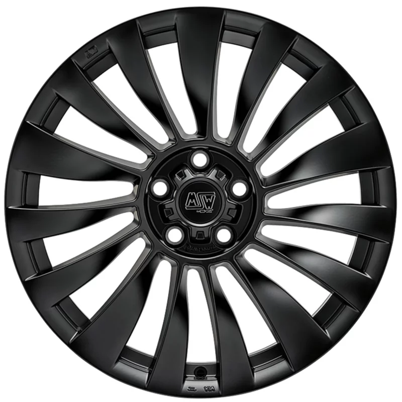 Image of MSW 37T 9.5x20 5x114.3 ET45 MATT BLACK Felgen