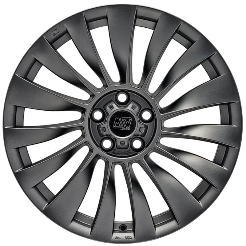 Image of Felgen MSW 37T 9.5x19 5x114.3 ET45 Matt Dark Graphite