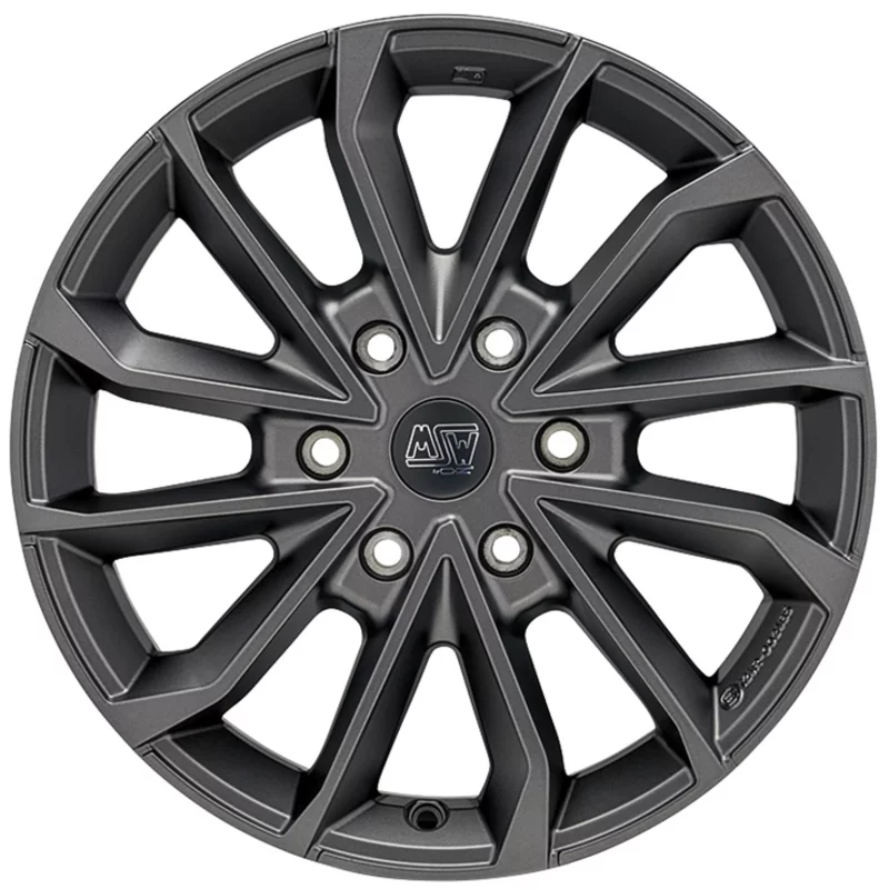 Image of Felgen MSW 42 VAN 6.5x17 6x120 ET50 Matt Dark Grey