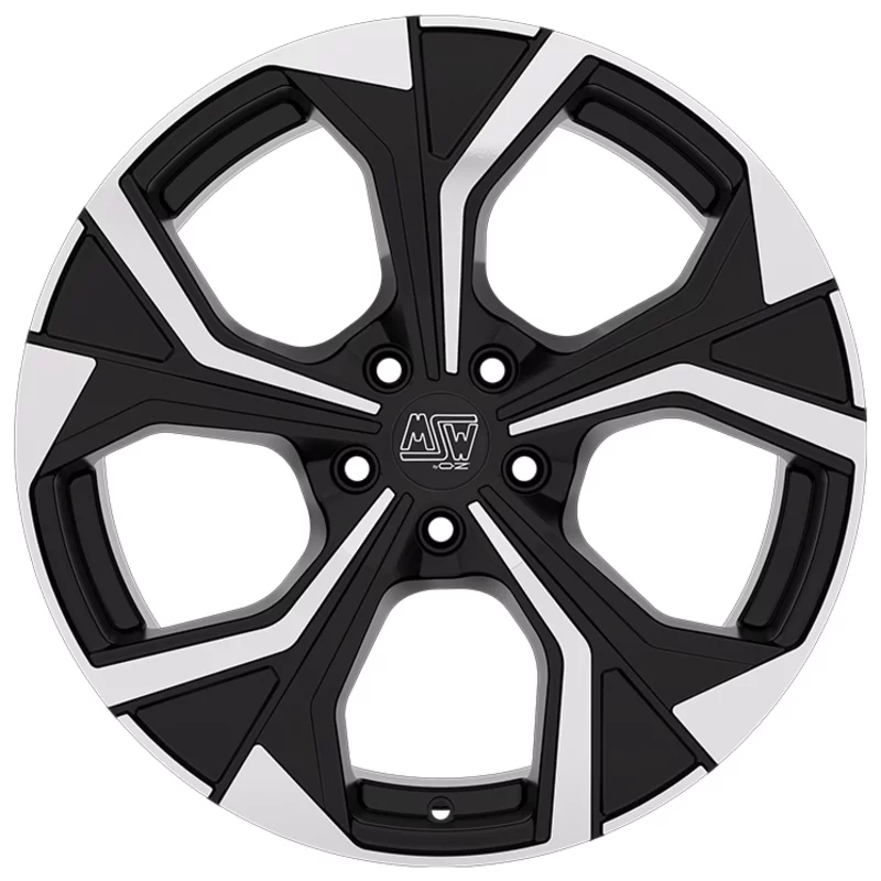 MSW 43 8.5x20 5x114.3 ET30 GLOSS BLACK FULL POLISHED Felgen