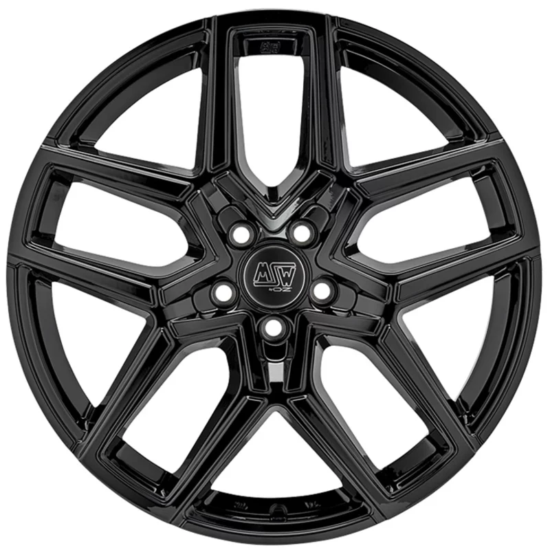 Image of MSW 52 8.5x20 5x108 ET40 GLOSS BLACK Felgen