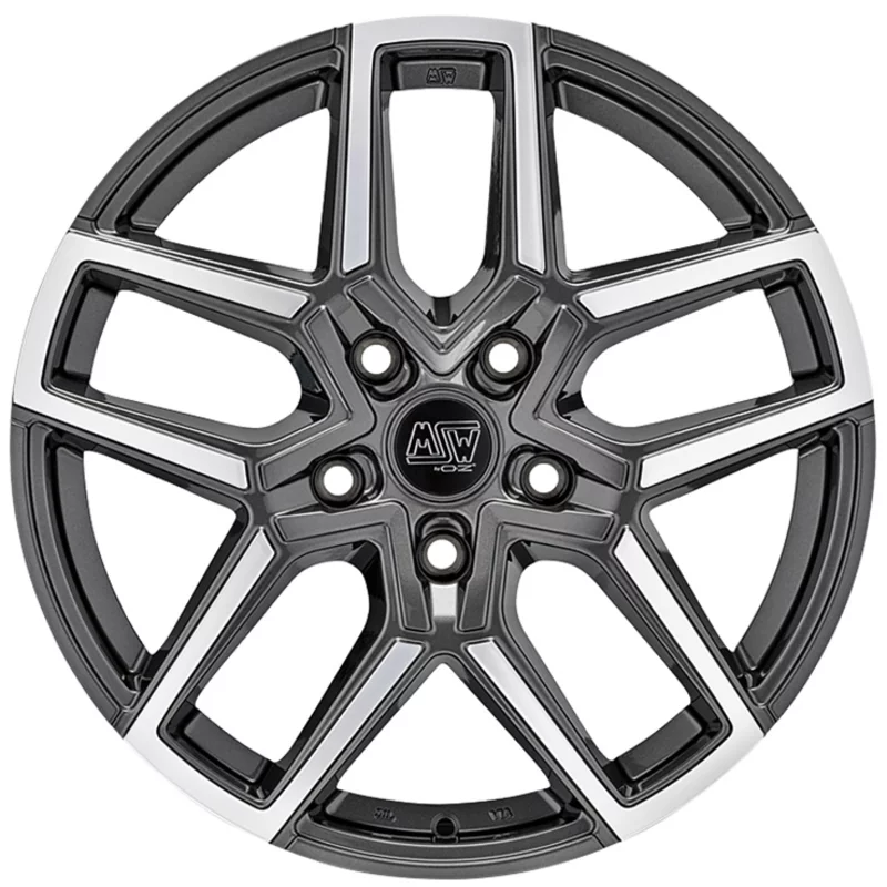 Image of MSW 52 8.5x20 5x108 ET40 GLOSS GUN METAL FULL POLISHED Felgen