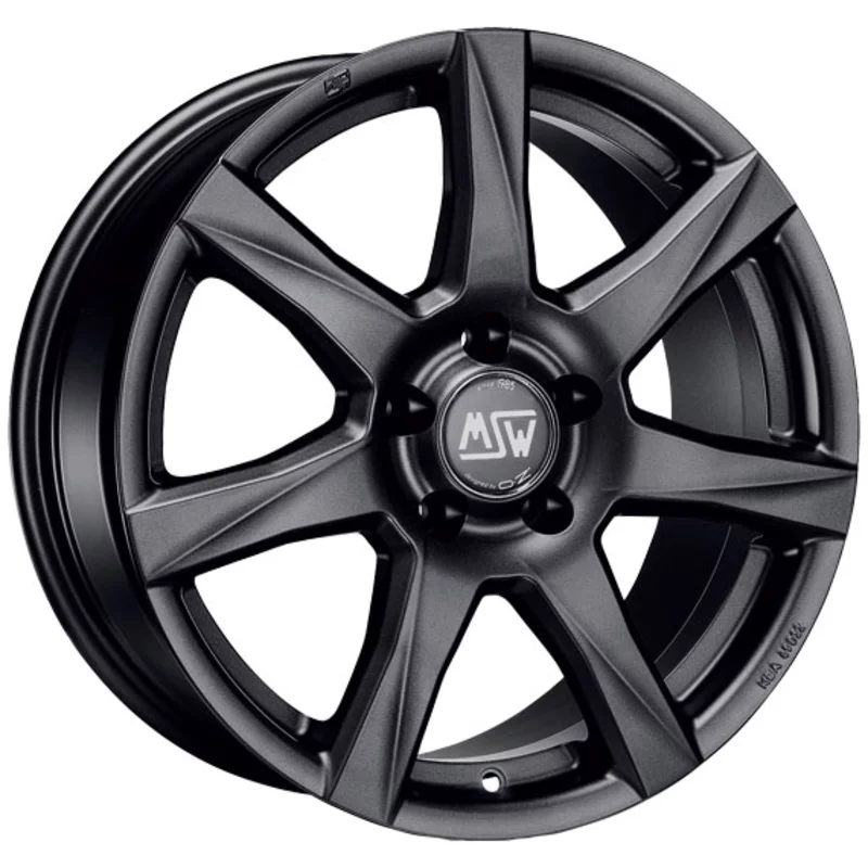 Image of MSW 77 7.5x17 5x112 ET28 MATT DARK GREY Felgen