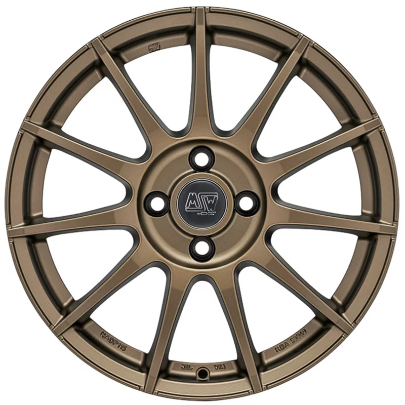 Image of MSW 85 7.0x17 4x98 ET35 MATT BRONZE Felgen