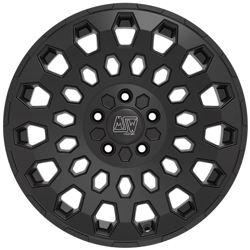 Image of MSW 99 VAN 8.0x17 5x112 ET35 MATT BLACK Felgen