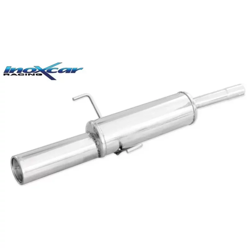 Image of Endschalldämpfer Inoxcar 102mm Rolled für OPEL ASTRA H Break (A04) 1.7 CDTI (L35) 101 PS