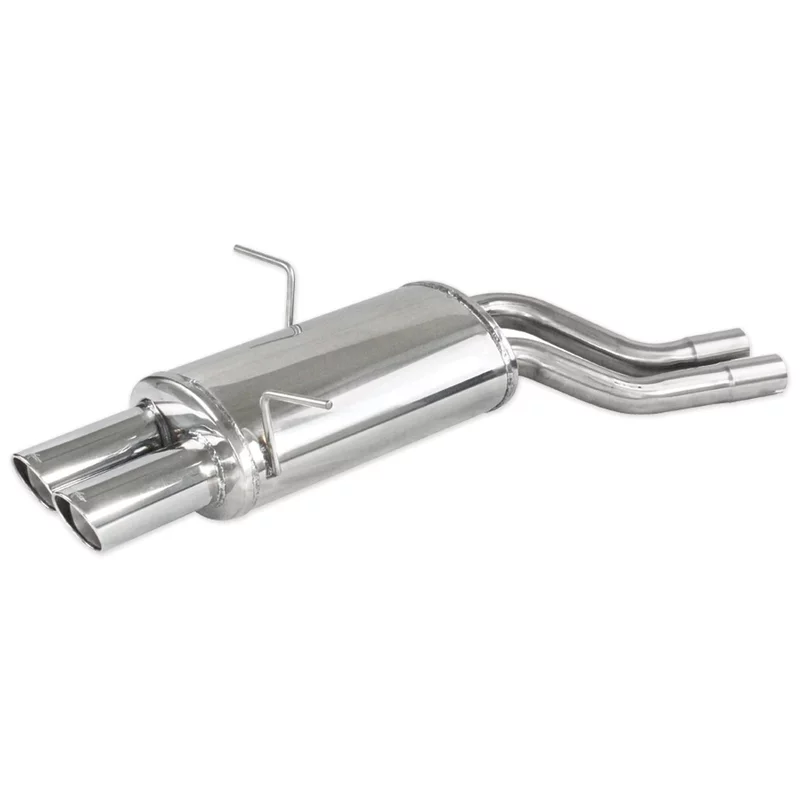 Image of Endschalldämpfer Inoxcar 2x80mm X-Race für BMW 3 Coupé (E46) 320 Ci 170ps