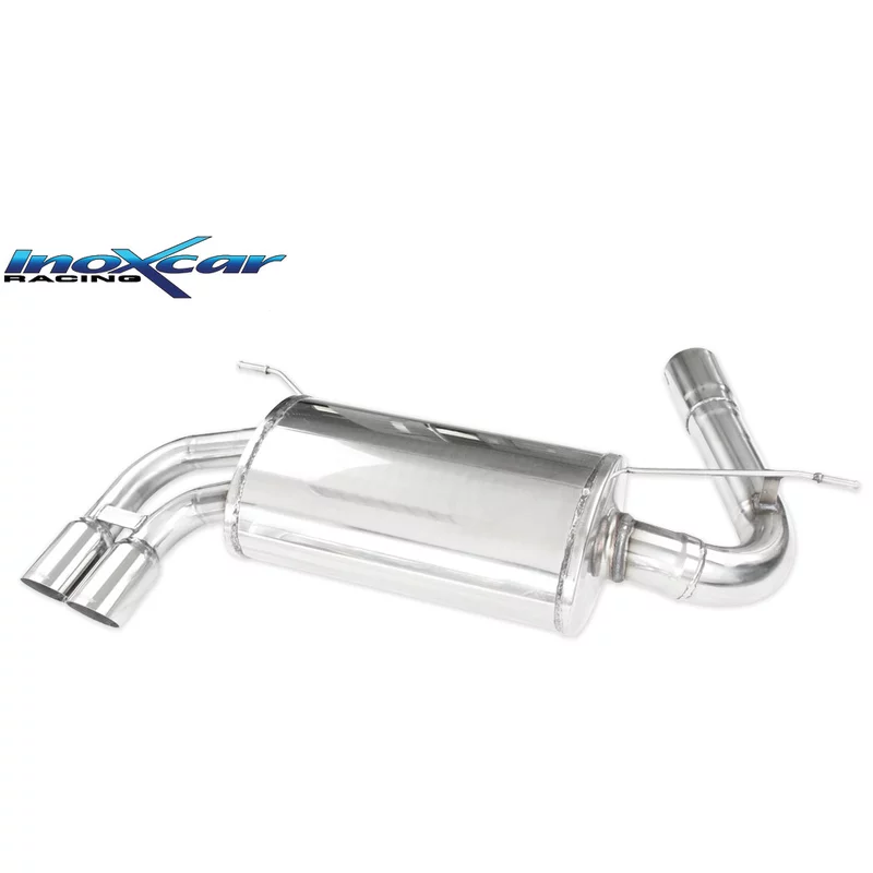 Image of Endschalldämpfer Inoxcar 2x70mm Racing Angled