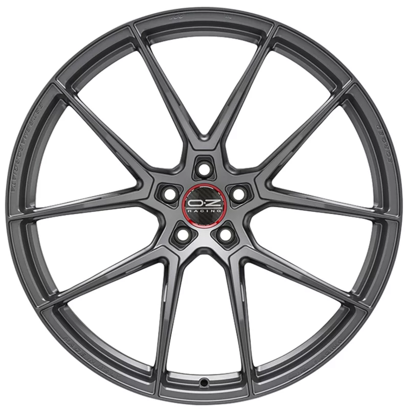 Image of OZ ESTREMA FORGIATA 9.5x20 5x112 ET20 GRIGIO CORSA BRIGHT Felgen