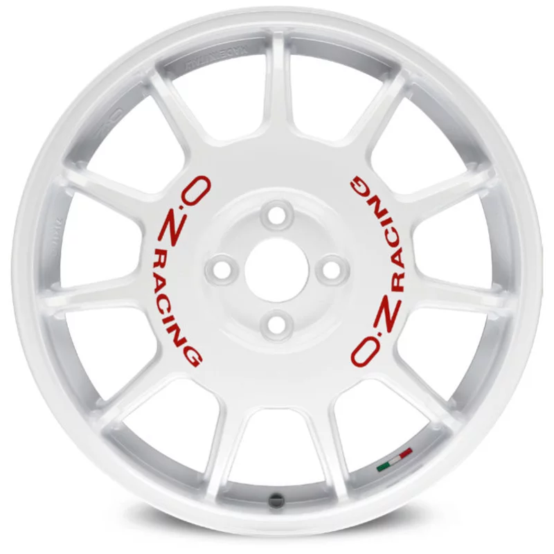 Felgen OZ LEGGENDA 7.0x17 4x108 ET42 White Red Lettering