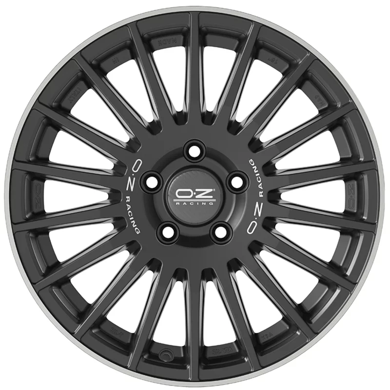 Felgen OZ RALLY DESERT 8.0x18 6x139.7 ET25 Matt Black Silver Let. Diamond Lip