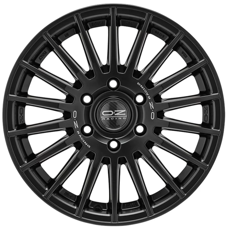 Image of Felgen OZ RALLY DESERT 8.0x18 5x108 ET35 Matt Black Silver Lettering