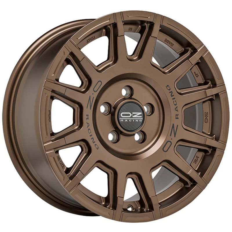 Image of OZ RALLY LEGEND 9.0x20 6x139.7 ET45 MATT BRONZE + BLACK LETTERING Felgen