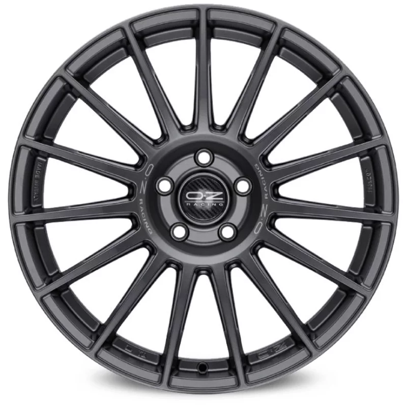 Image of Felgen OZ SUPERTURISMO DAKAR 10.0x21 5x130 ET33 Matt Graphite Silver Lettering