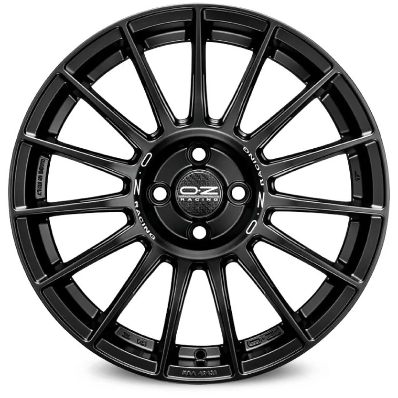 Image of Felgen OZ SUPERTURISMO LM 8.0x18 5x114.3 ET45 Matt Black Silver Lettering