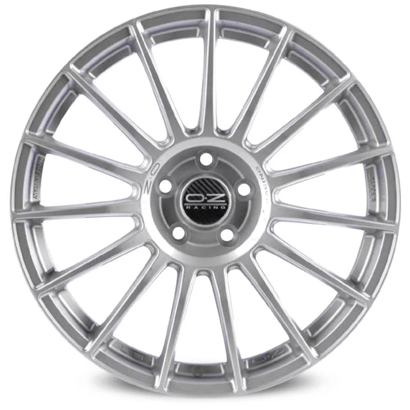 Felgen OZ SUPERTURISMO LM 7.5x17 5x114.3 ET45 Matt Race Silver Black Lettering