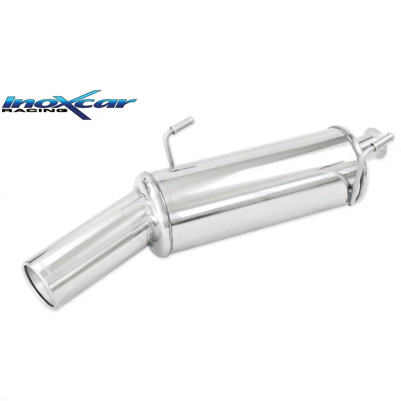 Image of Endschalldämpfer Inoxcar 102mm Rolled für PEUGEOT 206 Berline bicorps trois ou cinq portes (2A/C) 2.0 S16 135 PS