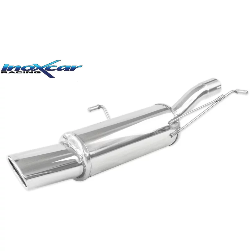 Image of Endschalldämpfer Inoxcar 150x105mm Oval für PEUGEOT RCZ 1.6 16V 200 PS