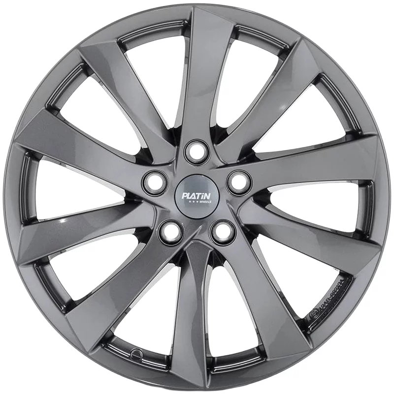 Image of Felgen Platin P106 9.5x19 5x114.3 ET45 Dark Anthrazit