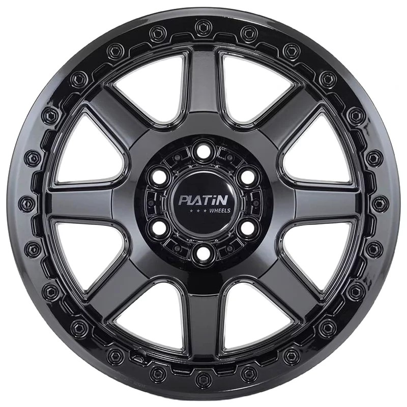 Image of Felgen Platin P111 8.0x18 6x130 ET55 Black Glossy