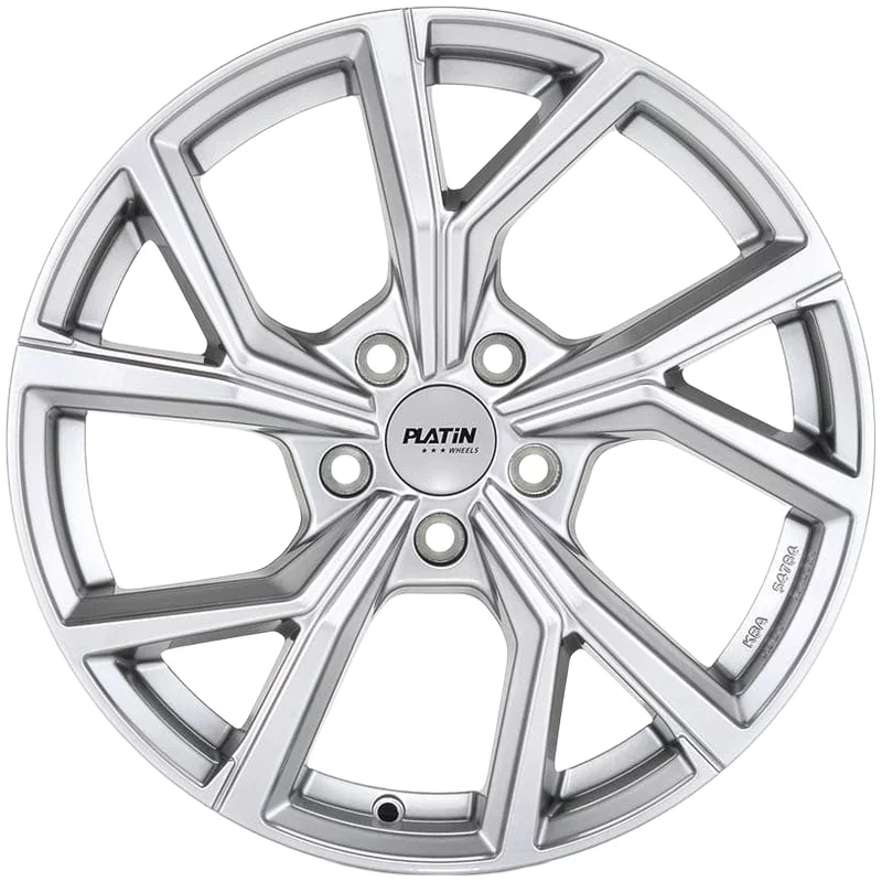 Felgen Platin P115 6.5x17 5x112 ET38 Bright Silver