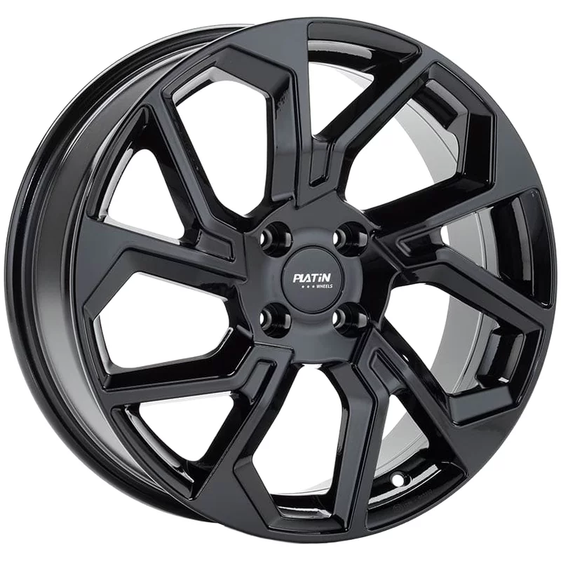 Image of Platin P117 7.0x18 5x114.3 ET50 BLACK GLOSSY Felgen