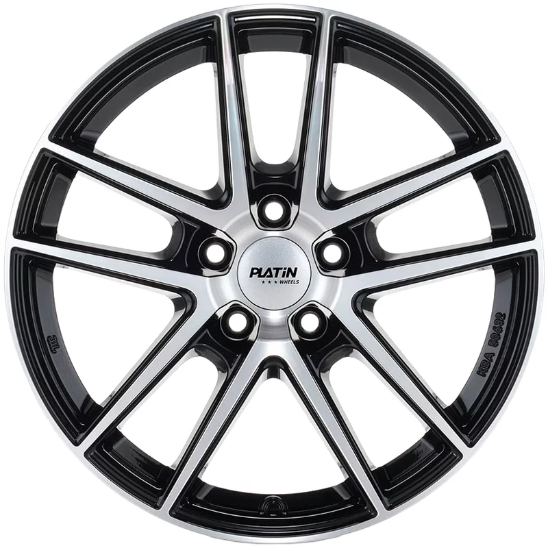 Felgen Platin P73 8.0x19 5x112 ET38 D-schwarz Fr.pol