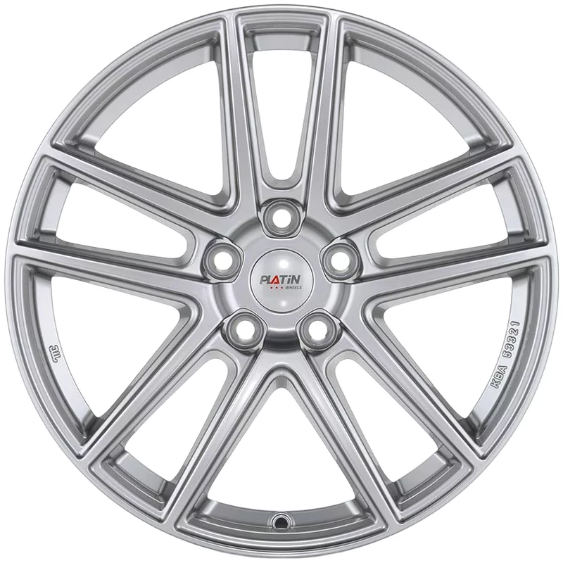 Felgen Platin P73 8.0x19 5x112 ET43 Metall Silber