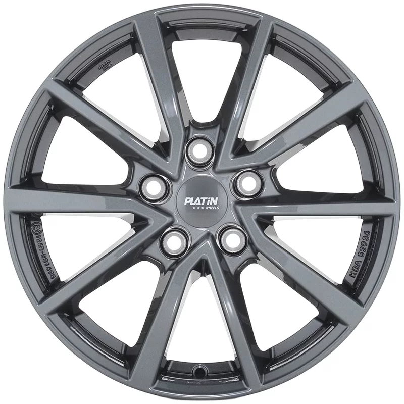 Image of Felgen Platin P95 6.0x16 5x112 ET43 Dark Grey