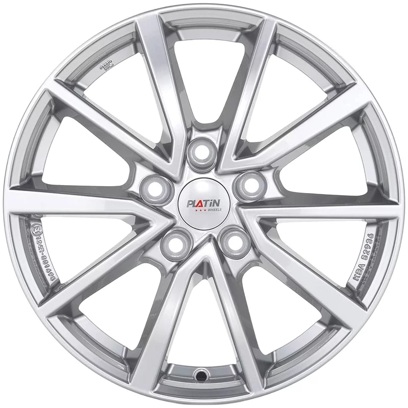 Felgen Platin P95 6.0x16 5x114.3 ET45 Metall Silber