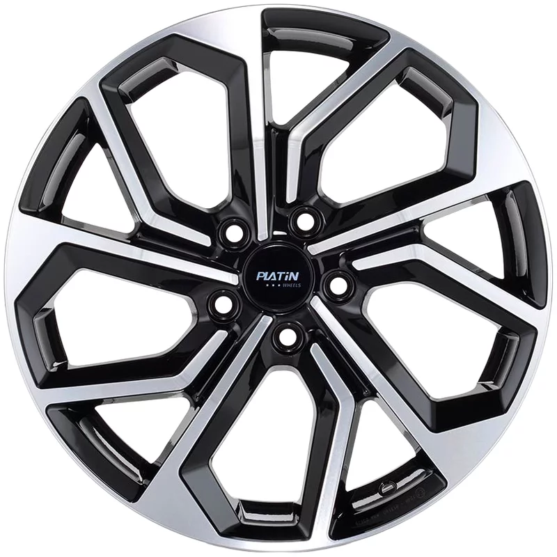 Image of Platin P97 7.0x18 5x112 ET50 BLACK POLISHED Felgen
