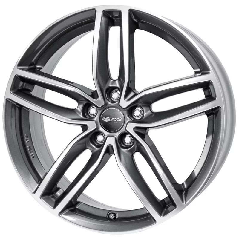 RC Design RC29 8.5x20 5x112 ET52 Himalaya Grey Voll-Poliert Felgen