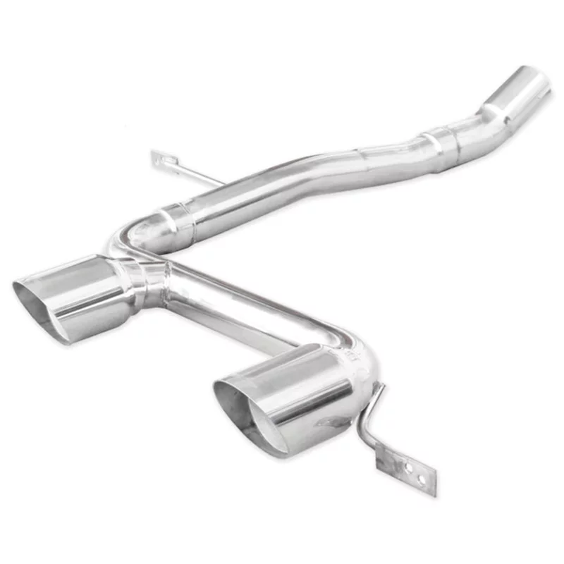 Image of Endschalldämpfer-Ersatzrohr Inoxcar 2x80mm Racing Look