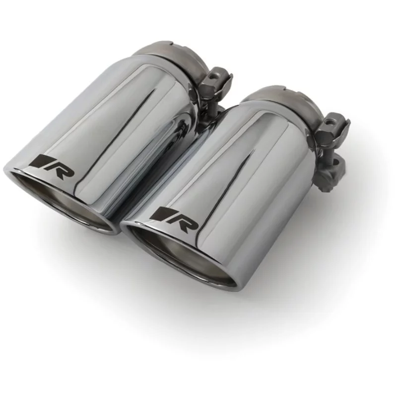 Image of Endschalldämpfer Remus 2.35" Chrome Angled 84mm