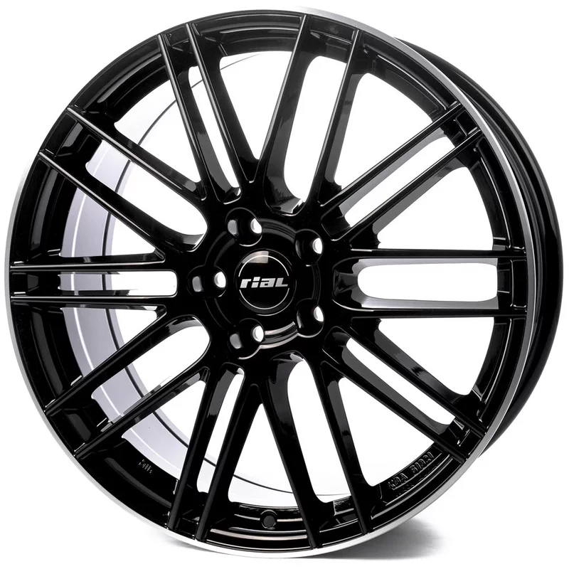 Image of Felgen RIAL Kibo 8.0x18 5x105 ET38 Diamond-black Hornpolished