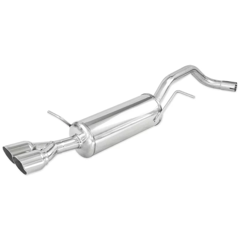 Image of Endschalldämpfer Inoxcar 2x80mm Racing Angled für SEAT IBIZA IV (6J5, 6P1) 1.2 TSI 105 PS