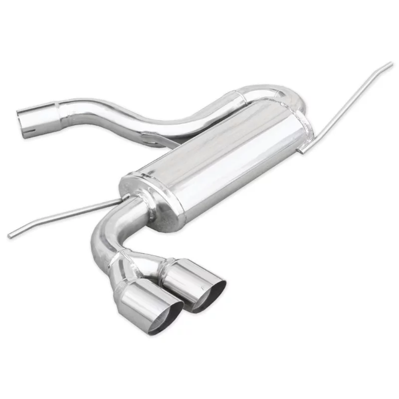 Image of Endschalldämpfer Inoxcar 2x80mm Racing Angled für SEAT LEON (1P1) 2.0 Cupra R 265 PS