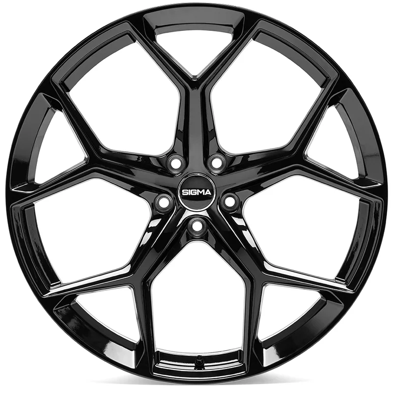 Image of Sigma 334 8.5x19 5x112 ET40 Higloss-Black Felgen