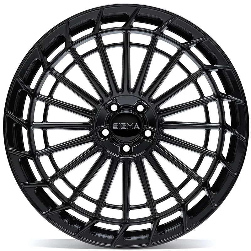 Image of Sigma 451 10.5x22 5x112 ET42 Higloss-Black Felgen