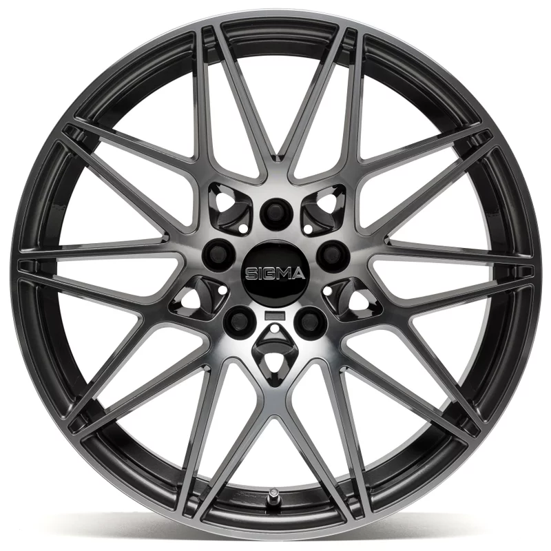 Image of Sigma 453 9.5x19 5x120 ET35 Gunmetal Felgen
