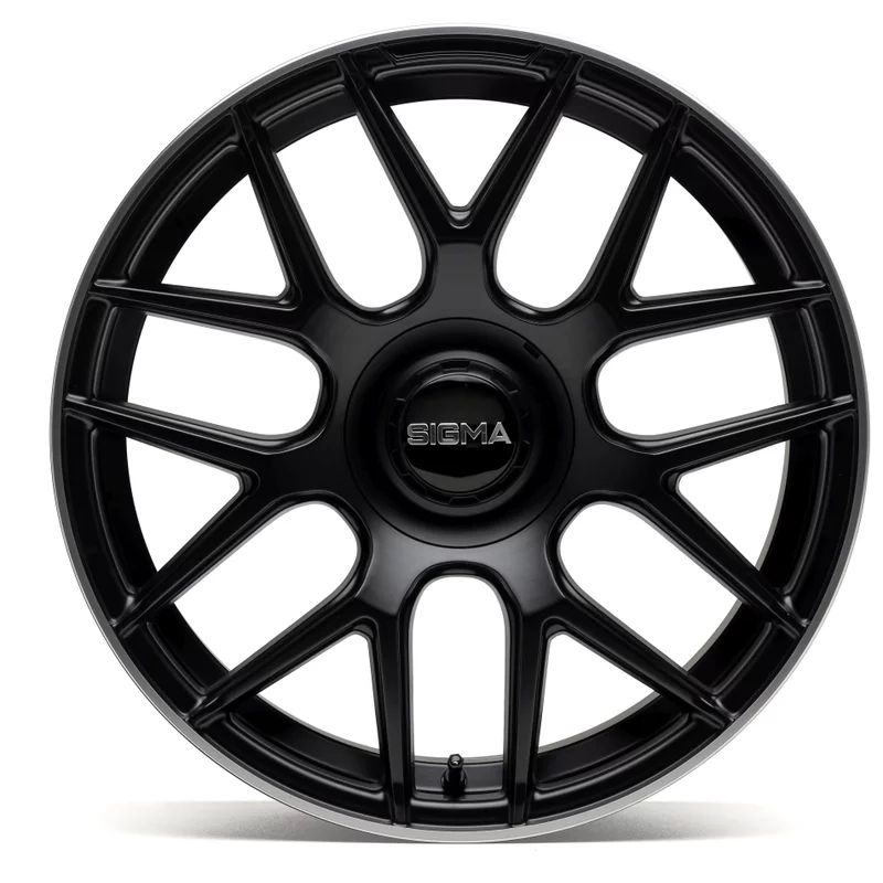 Image of Sigma 468 8.0x19 5x112 ET38 Satin Black ML Felgen