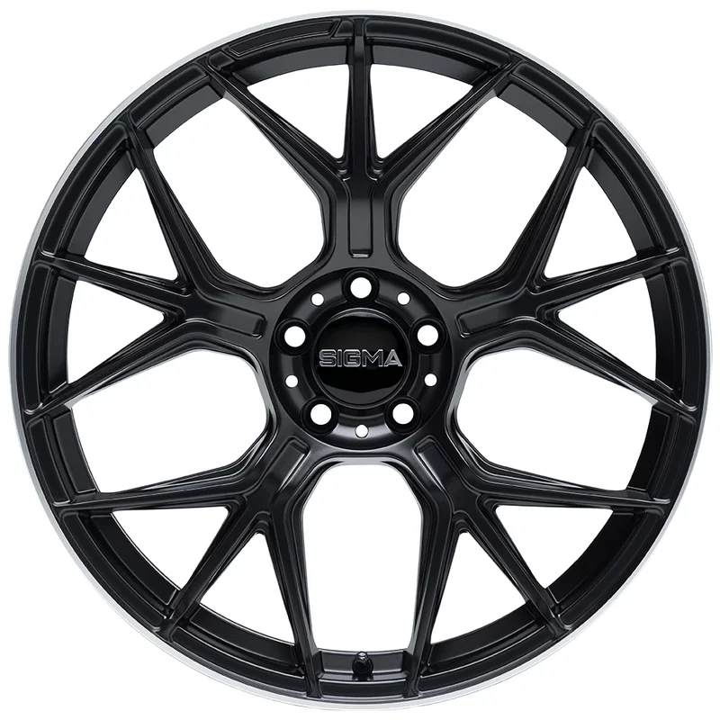 Image of Sigma 470 8.5x19 5x112 ET35 Satin Black ML Felgen