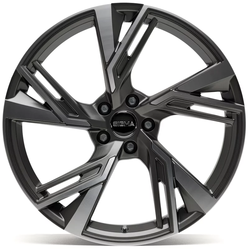 Image of Sigma 803 8.5x19 5x112 ET33 Satin Gunmetal Felgen