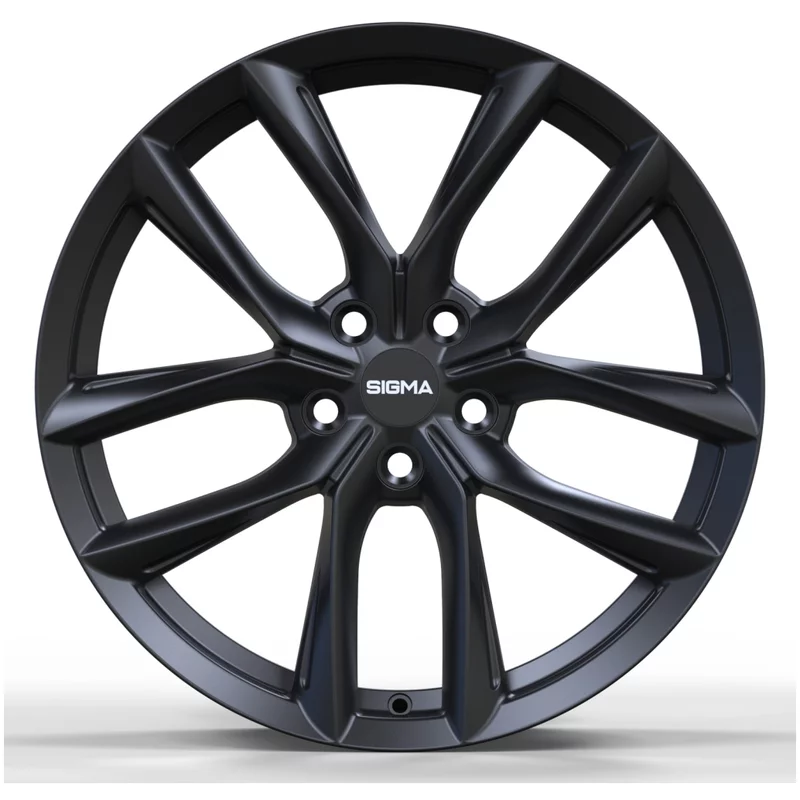 Image of Sigma 805 9.0x21 5x114.3 ET40 Satin Black Felgen
