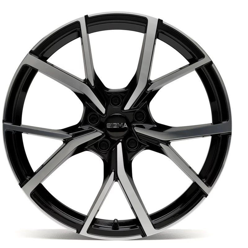 Felgen Sigma 861 8.0x19 5x112 ET45 Black Machined Face