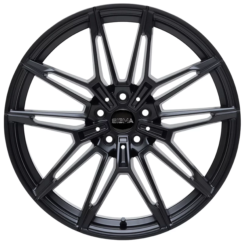 Image of Sigma 871 8.5x20 5x112 ET26 Satinblack Felgen