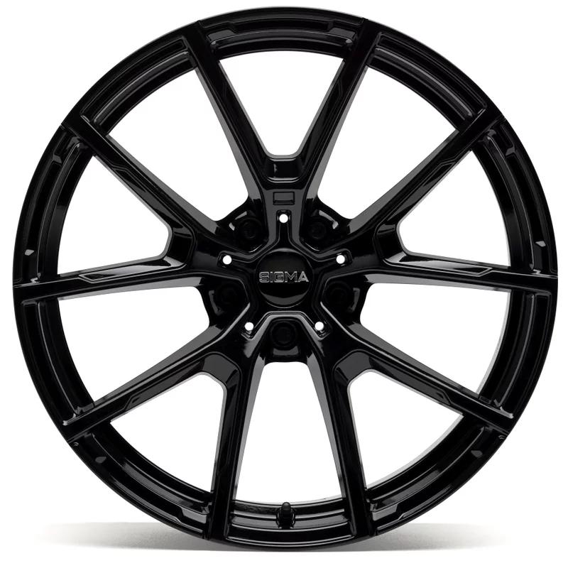 Image of Sigma 969 8.5x19 5x112 ET26 Black Felgen