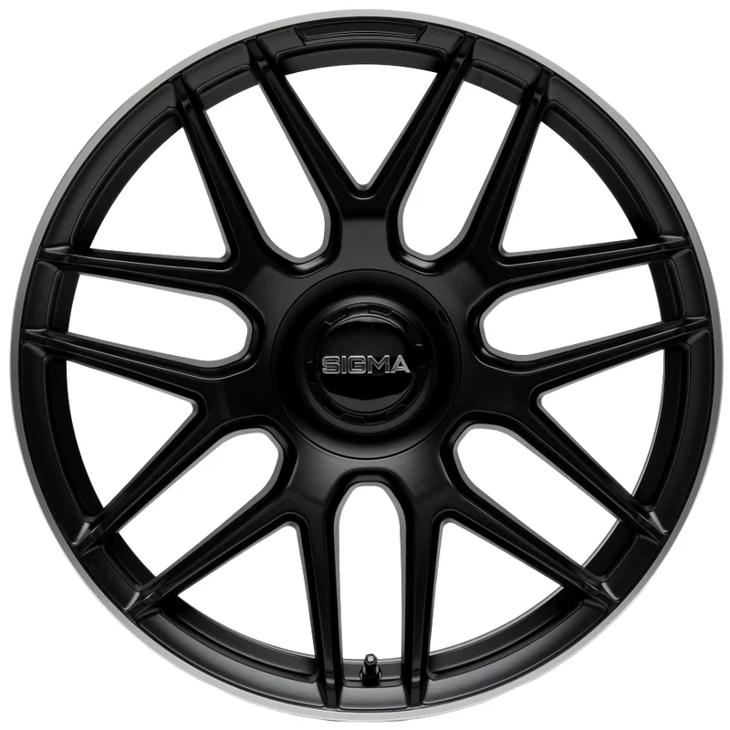 Image of Sigma 994 9.5x20 5x112 ET42 Satin Black ML Felgen