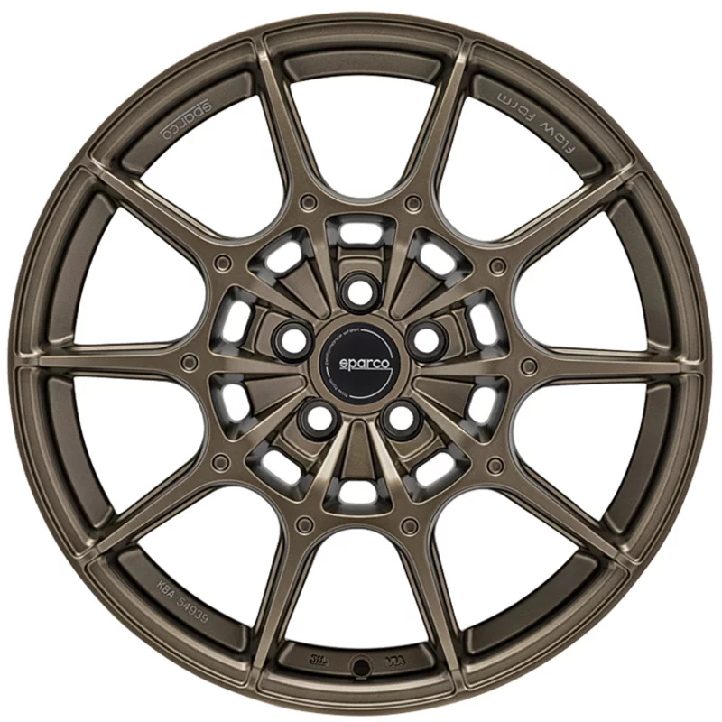Image of Sparco FF2 7.5x18 5x100 ET45 RALLY BRONZE Felgen