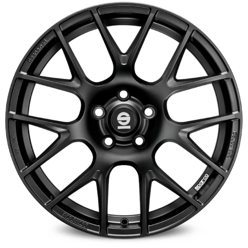 Image of Sparco PRO CORSA 8.0x18 5x100 ET35 MATT DARK TITANIUM Felgen